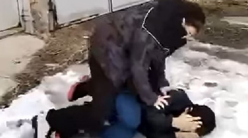 Жестокое избиение девочки в Усть-Каменогорске попало на видео