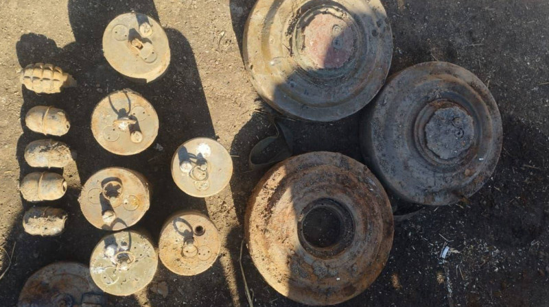 Ақмола облысында ауыл маңынан жарылғыш заттар табылды