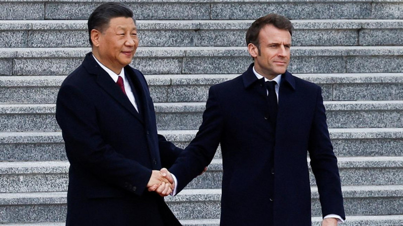 Бейжіңде Қытай мен Франция басшылары кездесті