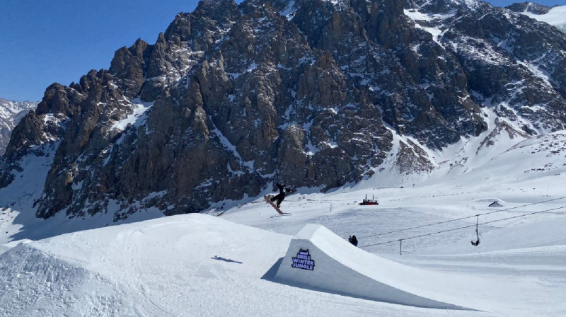 Международные соревнования Gorilla Winter Jungle прошли на Шымбулаке