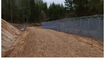 Забор длиной более 60 км построит Латвия на границе с Беларусью