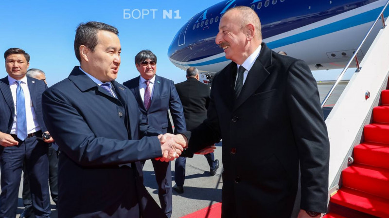 Ильхам Әлиев ресми сапармен Астанаға келді