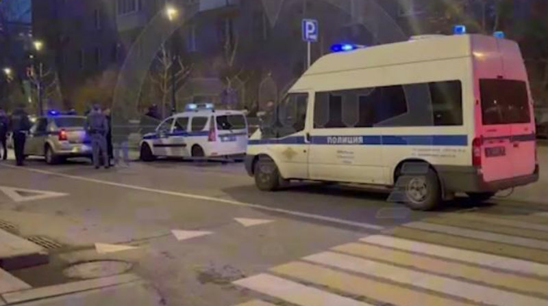 Кабель взорвался в центре Москвы рядом с Общественной палатой РФ