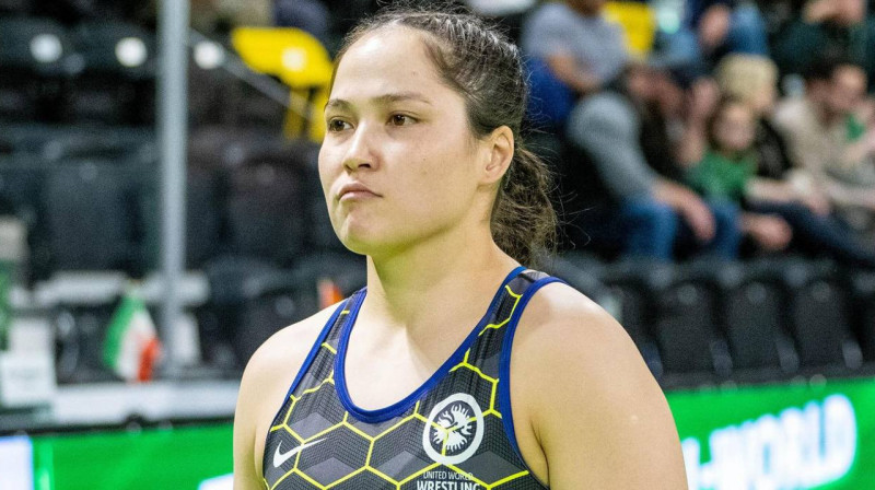 Жәмила Бақбергенова әйелдер күресінен Азия чемпионы атанды