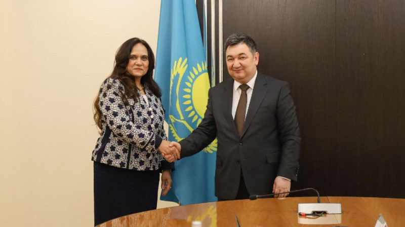 О чем договорились глава МИОР РК и посол Египта в Казахстане?