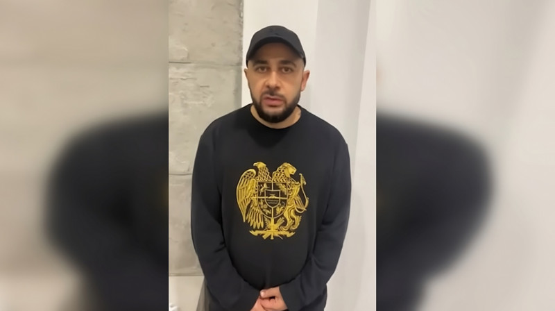 "Поступок армянина с достоинством": поджигатель флага Азербайджана записал видеообращение