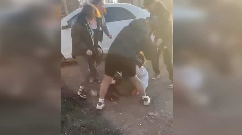 Сверстницы избили школьницу в Семее. ВИДЕО