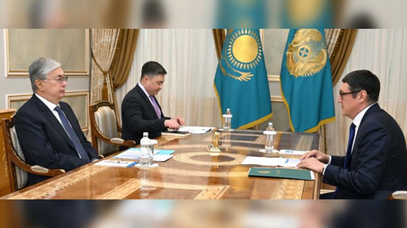 Токаев принял министра энергетики