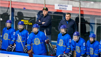 Юношеская сборная Казахстана по хоккею одержала разгромную победу перед чемпионатом мира