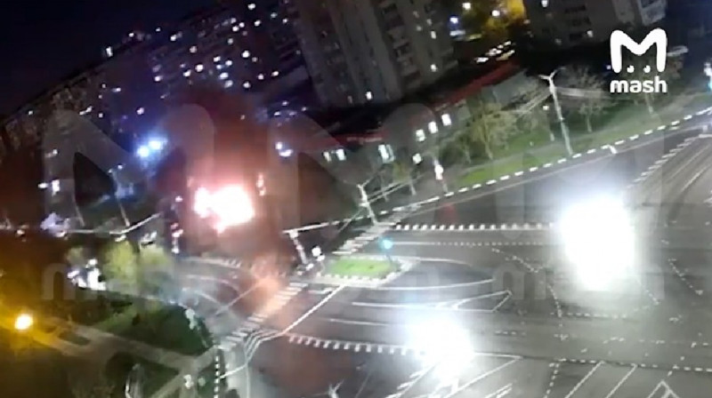 Появилось полное видео взрыва бомбы в Белгороде