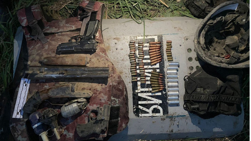 Целый арсенал обнаружили в тайнике с оружием недалеко от Талдыкоргана