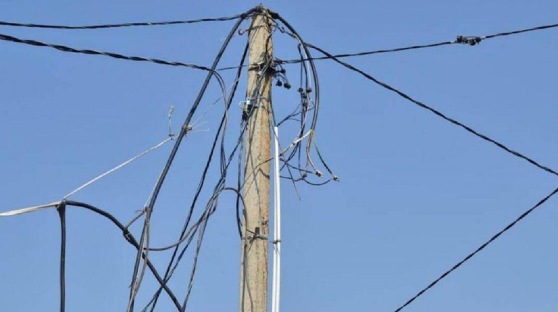В Туркестанской области два района остались без электричества