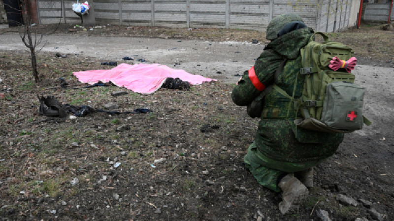 Более 22 тысяч российских военных погибло на войне в Украине