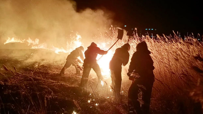 Пожар в Петропавловске: стала известна возможная причина возгорания