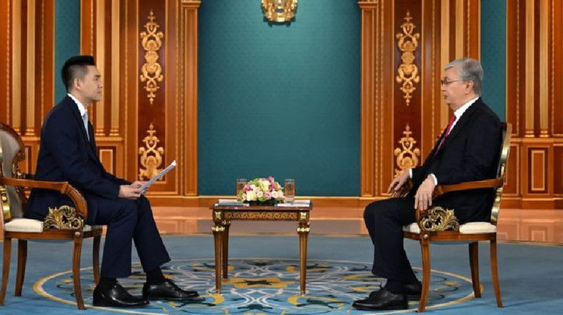 Токаев ответил тем, кто обеспокоен сближением с Китаем