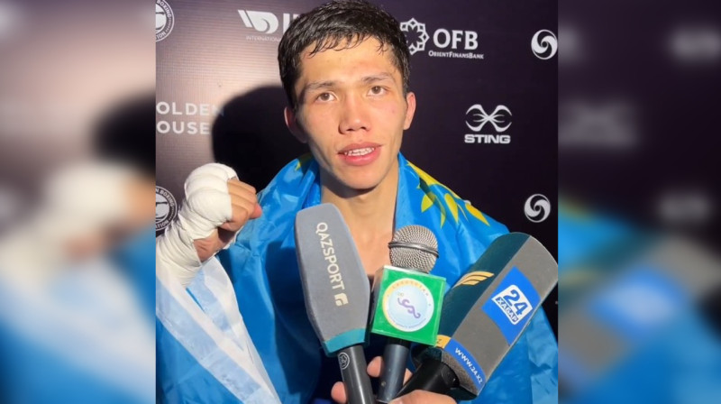 Казахстанский боксер завоевал золотую медаль на чемпионате мира в Ташкенте