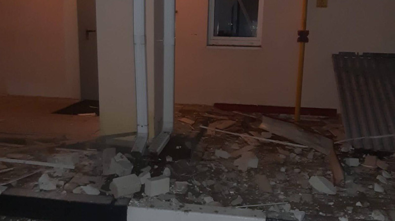 Беспилотник атаковал здание «Газпрома»