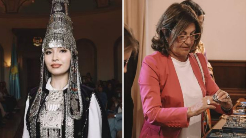 Казахстанские ювелиры и дизайнеры презентовали свои коллекции в Италии