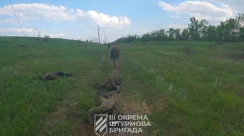 Трупы российских солдат никто не забирает -  ВСУ опубликовало видео окрестностей Бахмута