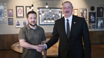 Ильхам Алиев встретился с Зеленским