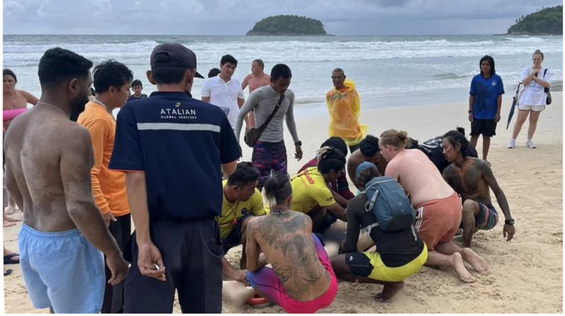 Казахстанца искусственно ввели в кому после купания на пляже Таиланда