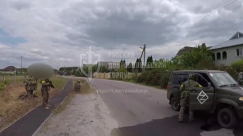 РДК опубликовал видео с убитым полковником - участником оккупации Бучи