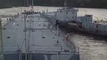 В Иркутской области столкнулись два танкера, введен режим ЧС