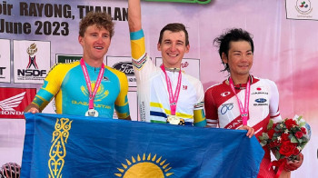 Қазақстан велоспортшылары Азия чемпионатында топ жарды