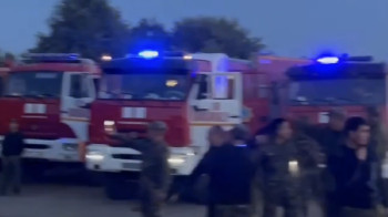 Карагандинские пожарные уезжают из Абайской области