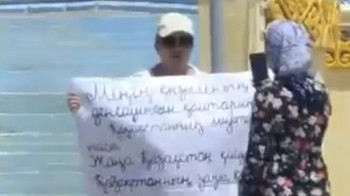 “Жаңа Қазақстан қайда?”: женщина в Актау потребовала отставки министра здравоохранения