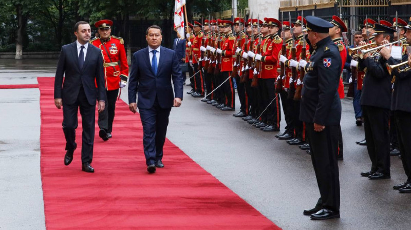 Грузия торжественно поприветствовала казахстанского премьер-министра