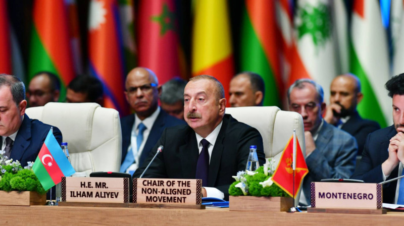 Алиев обвинил Францию в поддержке сепаратизма на территории Карабаха