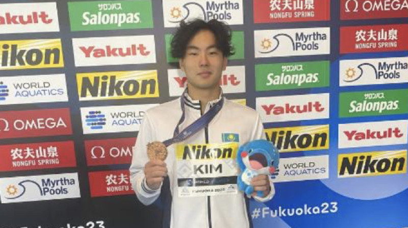 17-летний казахстанец завоевал бронзу на чемпионате мира в Японии