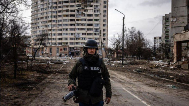 Журналиста французского издания ранили в Бахмуте