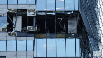 Беспилотники атаковали небоскреб "Москва-сити" в столице России. ВИДЕО