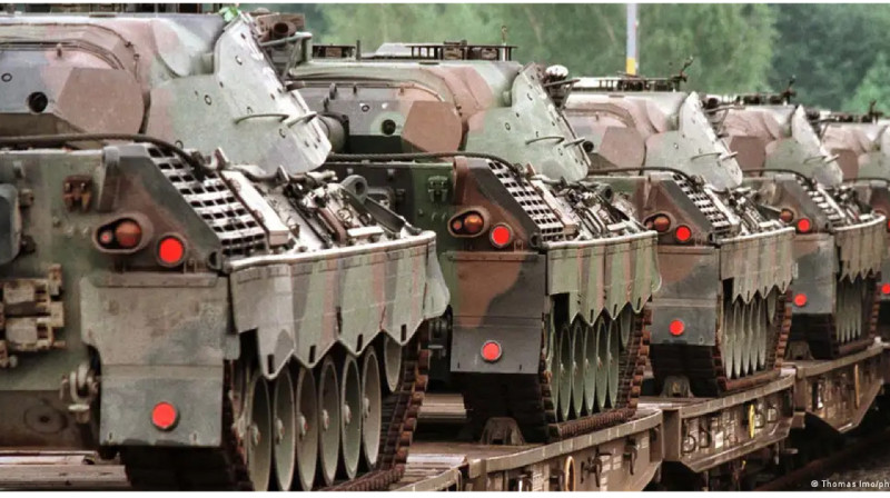 Германия направит в Украину 25 танков Leopard 1A5