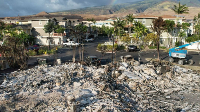Число жертв при пожаре на Гавайи достигло 106 человек
