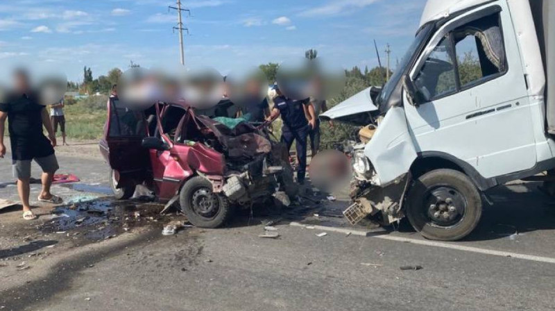5 человек погибли в аварии в Кызылординской области