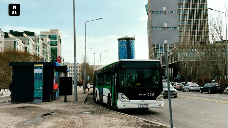 Движение 21 маршрута автобусов изменили в Астане из-за ремонта дорог