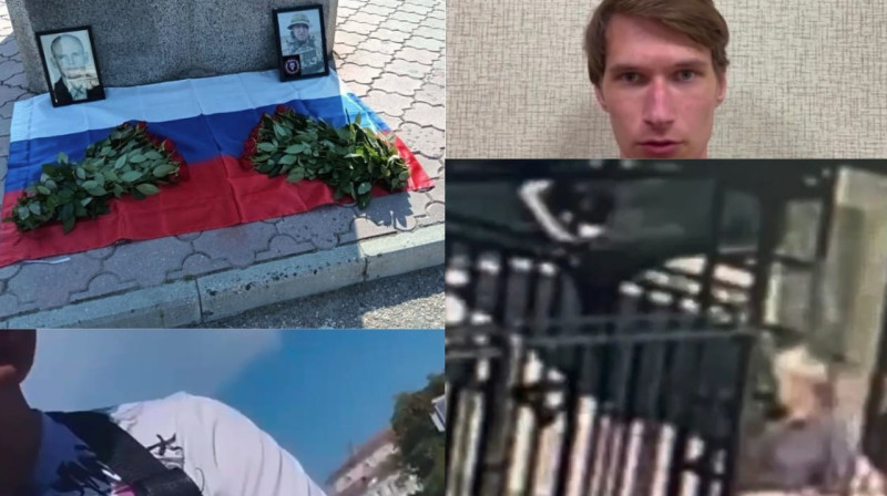 В Крыму испортили мемориал в честь Пригожина - обвиняемому грозит тюрьма