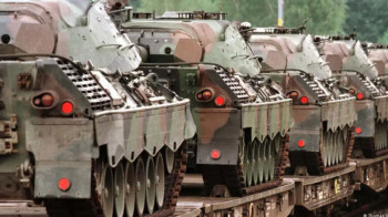 В Украину прибыли первые танки Leopard 1 от трех стран