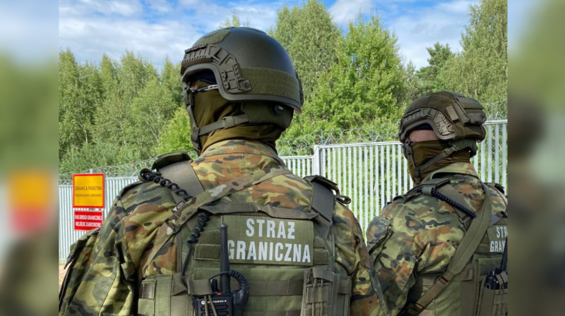 На границе с Беларусью на патруль пограничников Польши совершили нападение