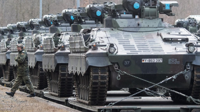 Германия Киевке тағы 40 Marder жаяу әскер көлігін береді