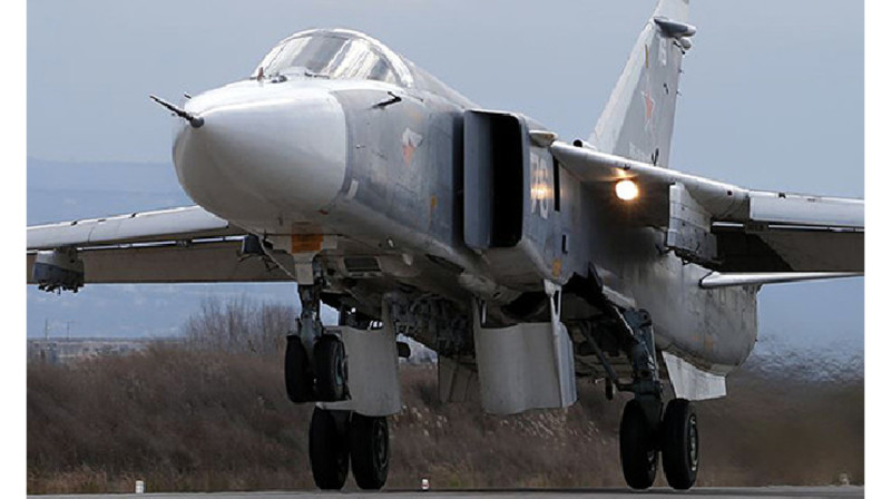 Волгоград облысында Су-24 ұшағы апатқа ұшырады