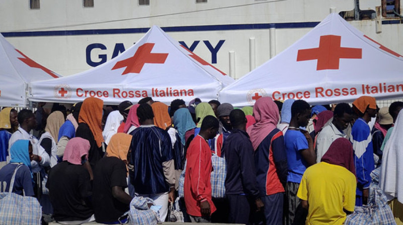 В Италии ввели режим ЧП из-за наплыва мигрантов