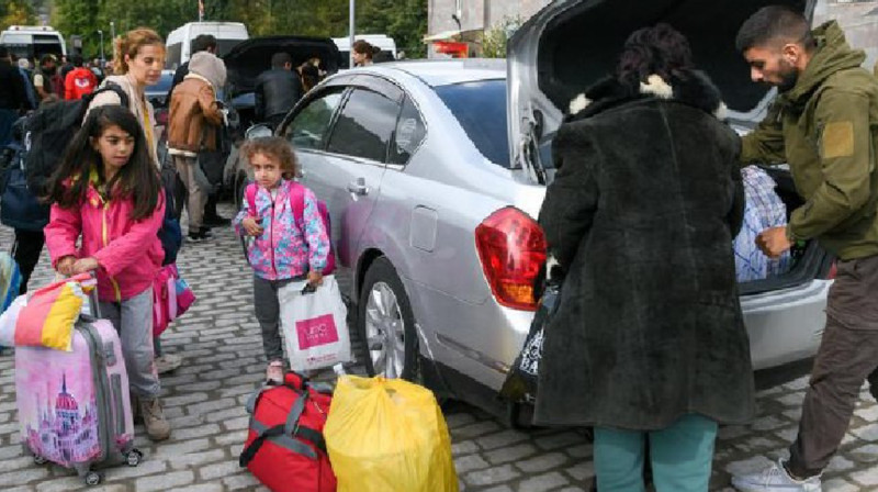 Арменияға Таулы Қарабақтан 5 мыңға жуық босқын келді