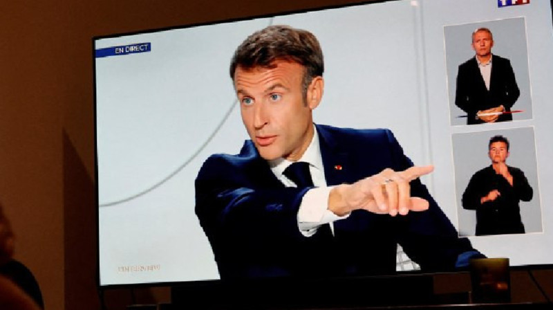 Макрон: Әзірбайжан Армения шекарасына қауіп төндіреді