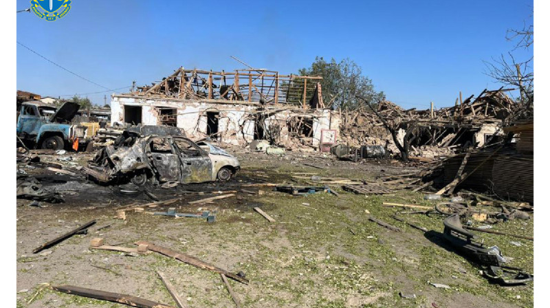 Ресей Херсон облысының Берислав қаласына әуе бомбаларын тастады