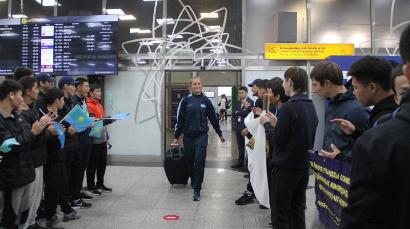 Более 50 спортсменов вернулись с Азиатских игр в Казахстан