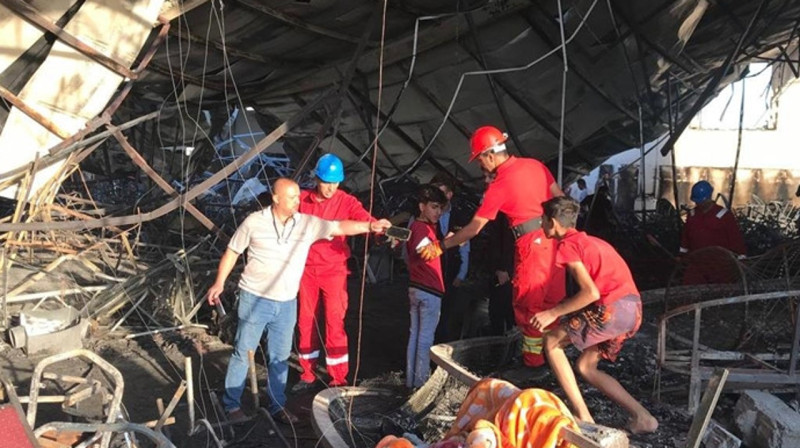 Ирак үйлену тойында өрттен мерт болғандарға аза тұту жариялады